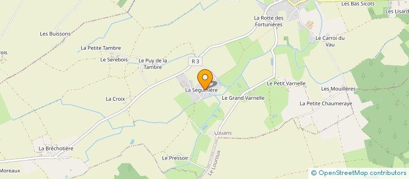localisation de l'entreprise MONSIEUR NICOLAS CAILLER à LOUANS
