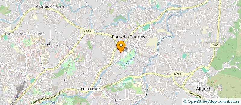localisation de l'entreprise MONSIEUR NICOLAS CALIZZANO à PLAN-DE-CUQUES