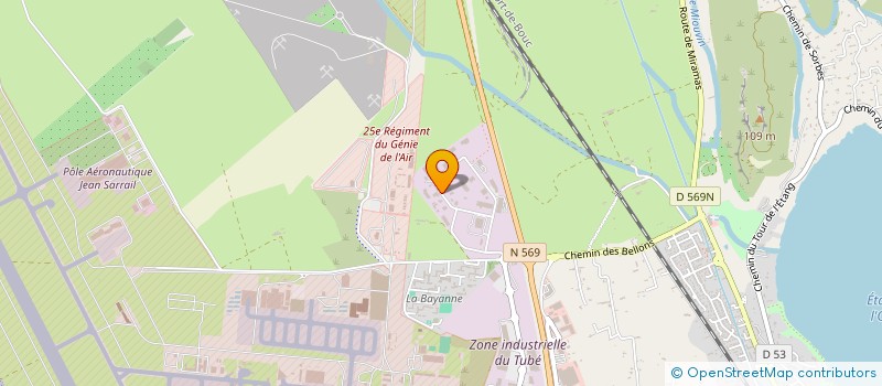 localisation de l'entreprise MONSIEUR NICOLAS CALVET  ISTRES