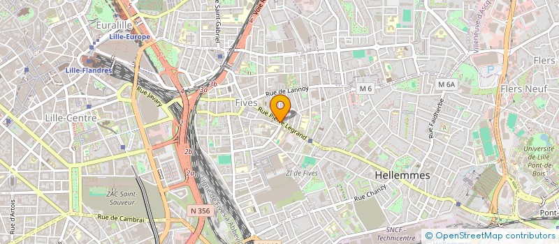 localisation de l'entreprise MONSIEUR NICOLAS CALVIN à LILLE