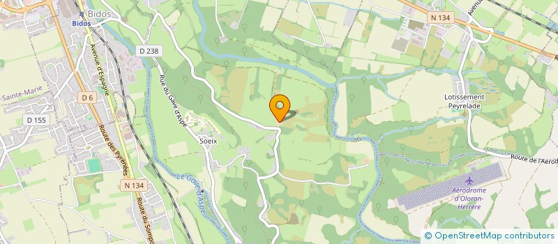 localisation de l'entreprise MONSIEUR NICOLAS CAMALOT  OLORON SAINTE MARIE