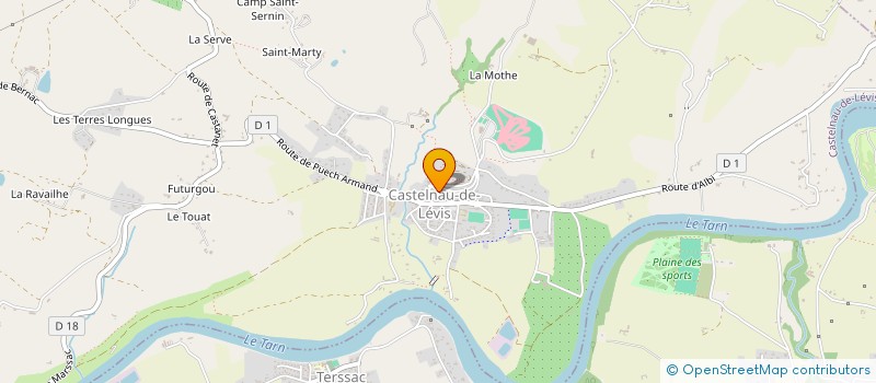localisation de l'entreprise MONSIEUR NICOLAS CAMBON  CASTELNAU-DE-LEVIS