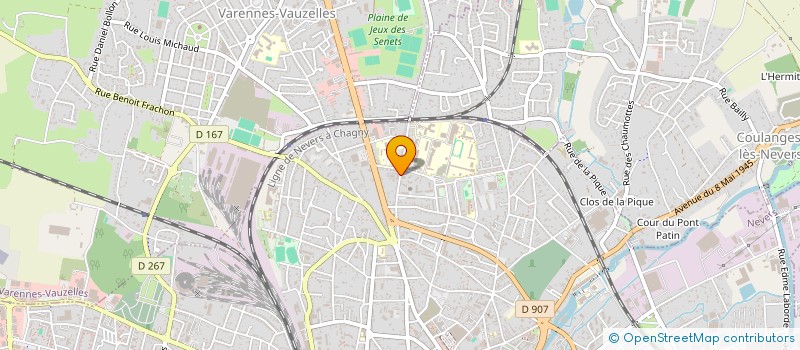 localisation de l'entreprise MONSIEUR NICOLAS CAMBOURNAC à NEVERS