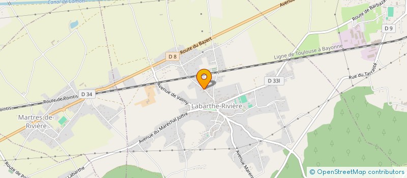 localisation de l'entreprise MONSIEUR NICOLAS CAMBUS  LABARTHE-RIVIERE