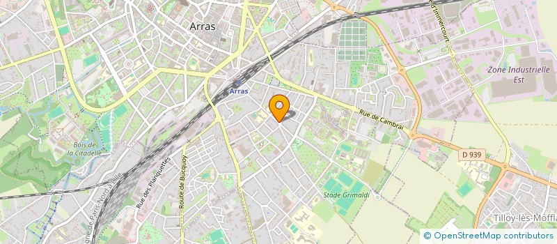 localisation de l'entreprise MONSIEUR NICOLAS CAMPAGNE à ARRAS