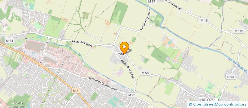 localisation de l'entreprise MONSIEUR NICOLAS CAMUS  SAINT-ORENS-DE-GAMEVILLE