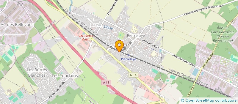 localisation de l'entreprise MONSIEUR NICOLAS CANASTRO à PIERRELAYE