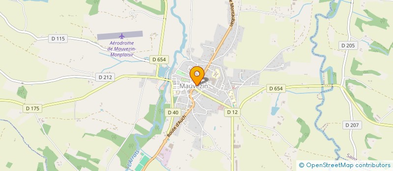 localisation de l'entreprise MONSIEUR NICOLAS CANO  MAUVEZIN