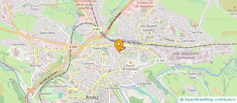 localisation de l'entreprise MONSIEUR NICOLAS CAPELA  RODEZ