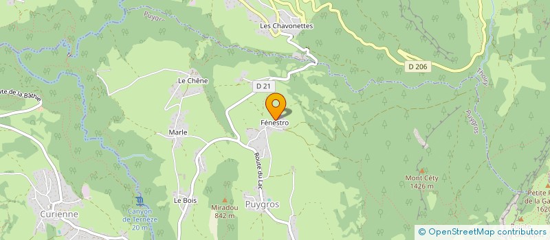 localisation de l'entreprise MONSIEUR NICOLAS CAPELLI  PUYGROS