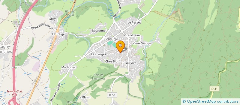 localisation de l'entreprise MONSIEUR NICOLAS CAPONY à ANNECY