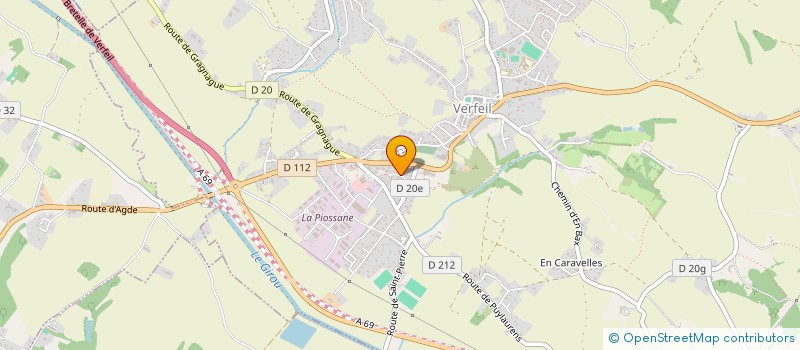 localisation de l'entreprise MONSIEUR NICOLAS CAPOT à VERFEIL