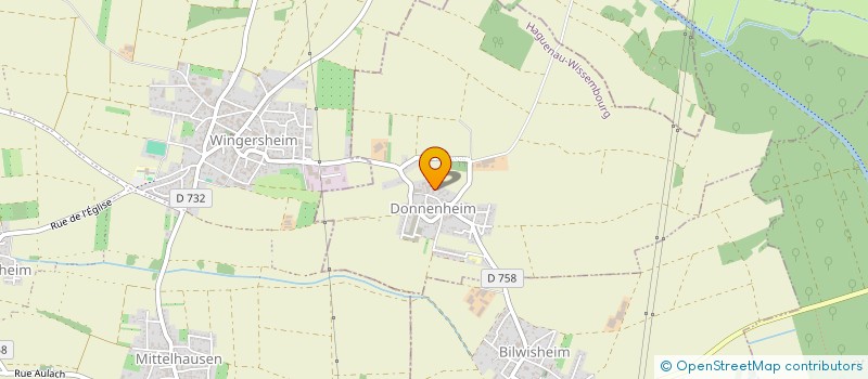 localisation de l'entreprise MONSIEUR NICOLAS CAPOT-KLEIN  DONNENHEIM