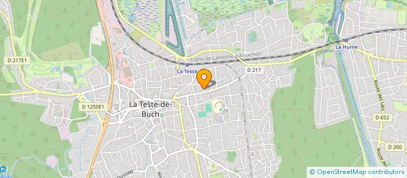 localisation de l'entreprise MONSIEUR NICOLAS CARAGUEL  LA TESTE-DE-BUCH