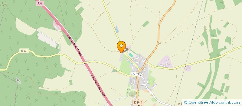 localisation de l'entreprise MONSIEUR NICOLAS CARBOGNANI  NITRY