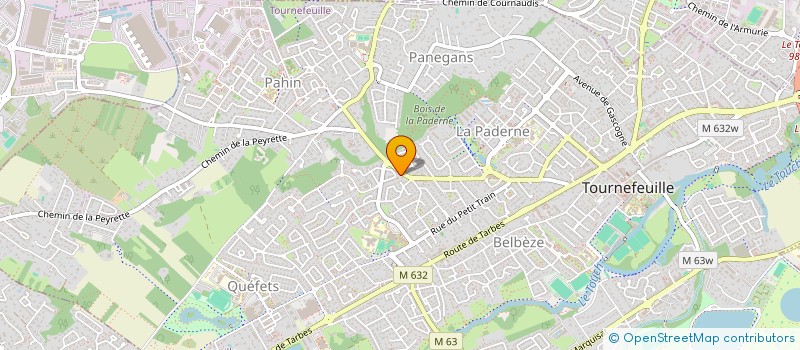 localisation de l'entreprise MONSIEUR NICOLAS CARBONEL  TOURNEFEUILLE