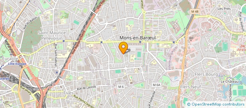 localisation de l'entreprise MONSIEUR NICOLAS CARDINAEL  MONS-EN-BARUL