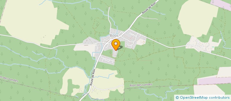 localisation de l'entreprise MONSIEUR NICOLAS CARDOSO  RION-DES-LANDES