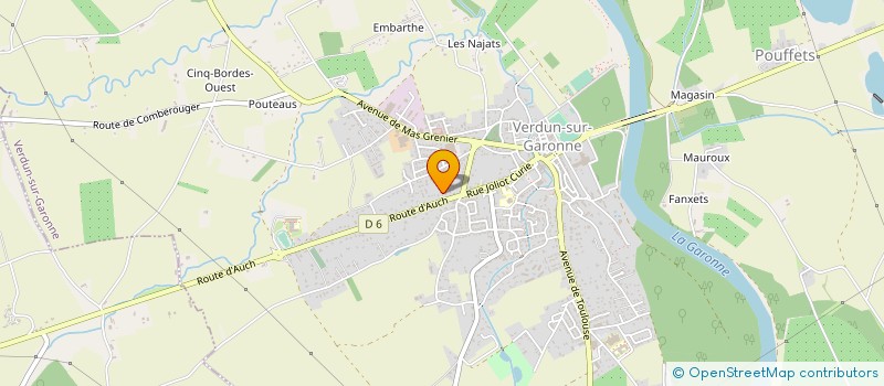 localisation de l'entreprise MONSIEUR NICOLAS CARIVEN à VERDUN-SUR-GARONNE