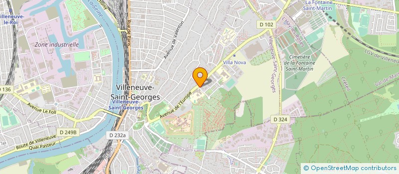 localisation de l'entreprise MONSIEUR NICOLAS CARMEL à VILLENEUVE-SAINT-GEORGES