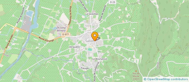 localisation de l'entreprise MONSIEUR NICOLAS CARON  PUYMERAS