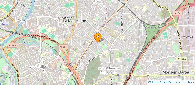 localisation de l'entreprise MONSIEUR NICOLAS CARONI à LILLE