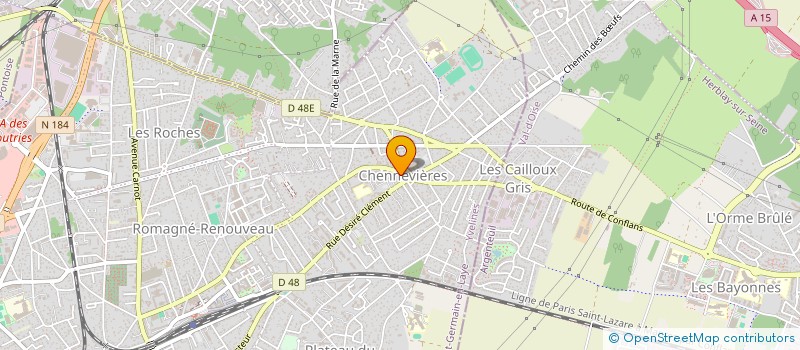 localisation de l'entreprise MONSIEUR NICOLAS CARPENTIER  CONFLANS-SAINTE-HONORINE