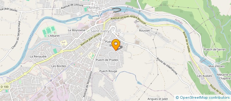 localisation de l'entreprise MONSIEUR NICOLAS CARRASCO à SAINT JUERY