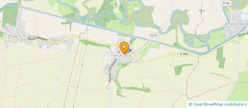 localisation de l'entreprise MONSIEUR NICOLAS CARRE  SEUIL