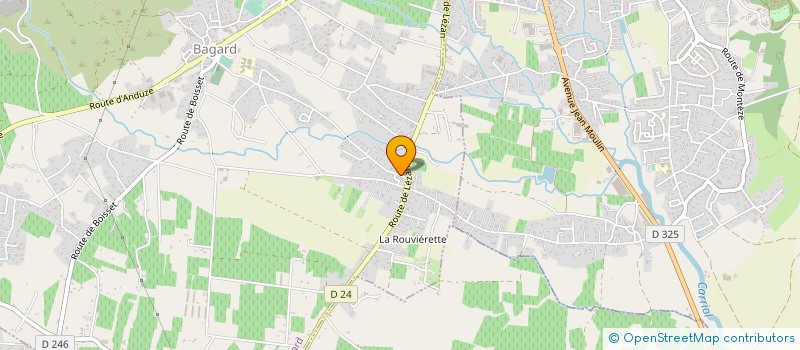 localisation de l'entreprise MONSIEUR NICOLAS CARRET  BAGARD