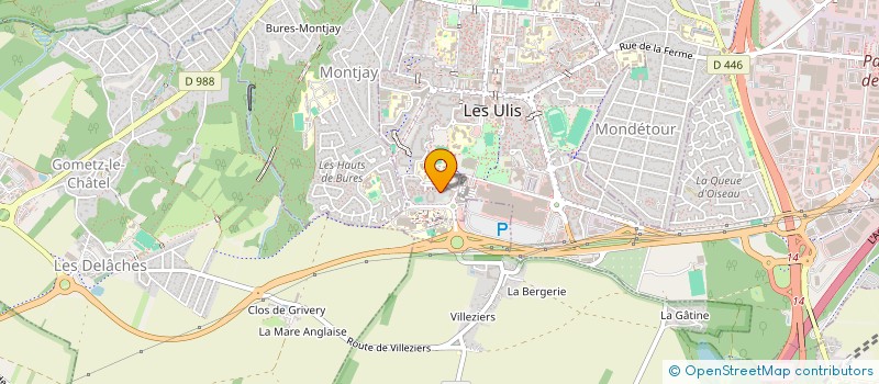 localisation de l'entreprise MONSIEUR NICOLAS CARREZ à LES ULIS