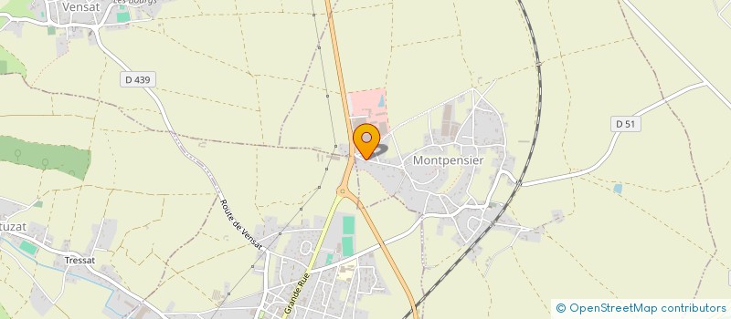 localisation de l'entreprise MONSIEUR NICOLAS CARRIAS  MONTPENSIER