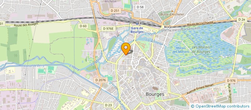 localisation de l'entreprise MONSIEUR NICOLAS CARROUEE  BOURGES