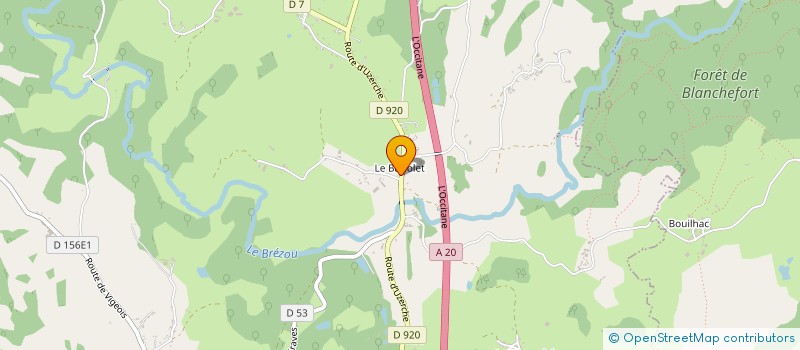 localisation de l'entreprise MONSIEUR NICOLAS CARVALHO  PERPEZAC-LE-NOIR