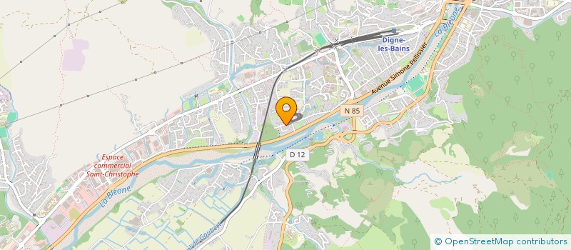 localisation de l'entreprise MONSIEUR NICOLAS CASALTA  DIGNE-LES-BAINS