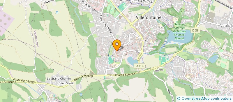 localisation de l'entreprise MONSIEUR NICOLAS CASSADO  CHAMPIER