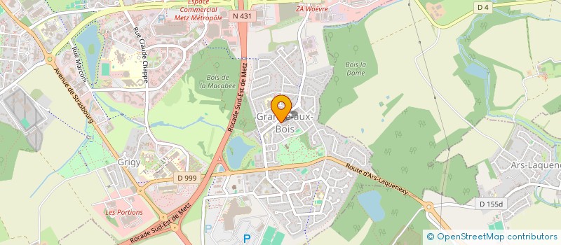 localisation de l'entreprise MONSIEUR NICOLAS CASSAGNOU  METZ