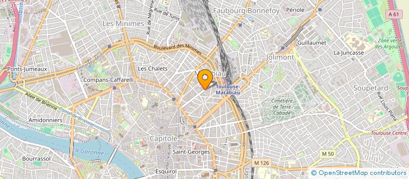 localisation de l'entreprise MONSIEUR NICOLAS CASSAN à TOULOUSE