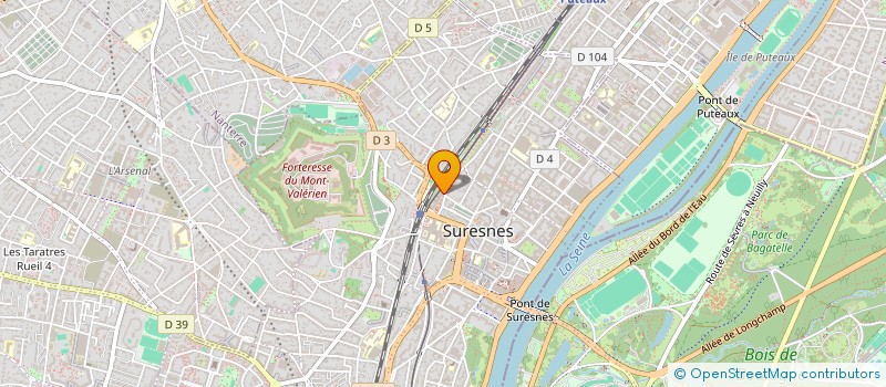 localisation de l'entreprise MONSIEUR NICOLAS CASTAING à SURESNES