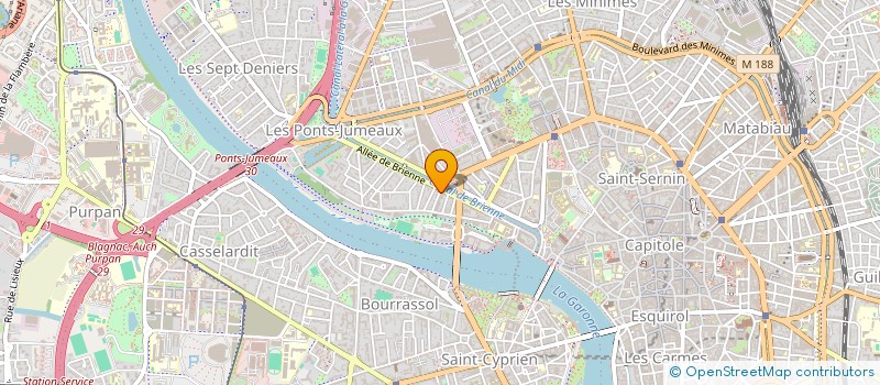 localisation de l'entreprise MONSIEUR NICOLAS CASTAINGT à TOULOUSE