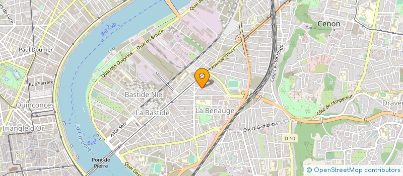 localisation de l'entreprise MONSIEUR NICOLAS CASTERA à BORDEAUX