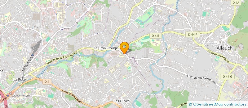 localisation de l'entreprise MONSIEUR NICOLAS CASTOR  MARSEILLE