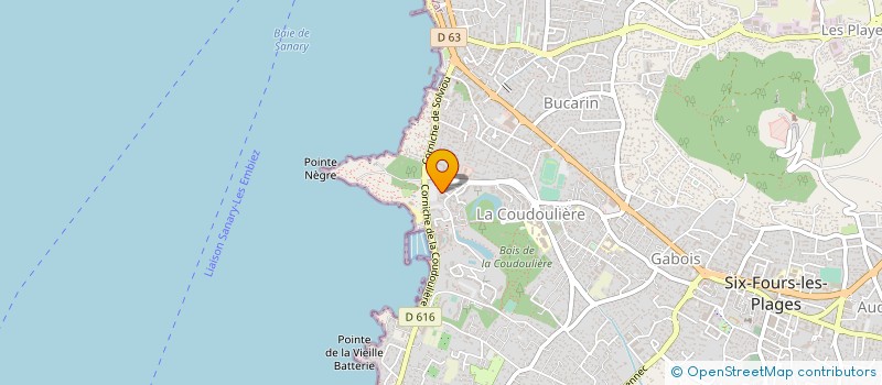 localisation de l'entreprise MONSIEUR NICOLAS CASULA à SIX-FOURS-LES-PLAGES