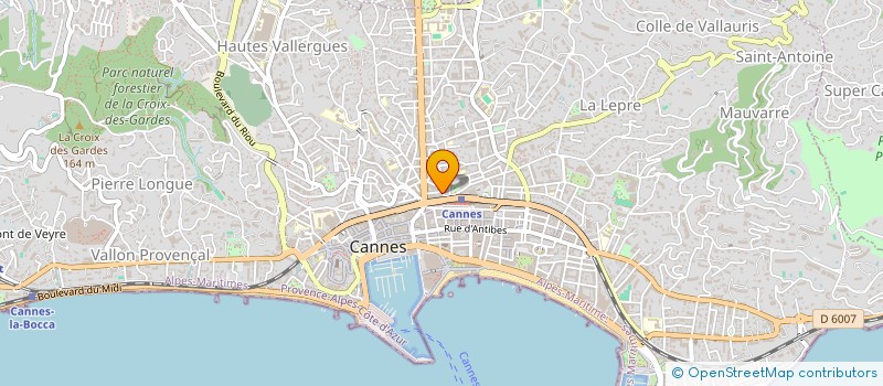 localisation de l'entreprise MONSIEUR NICOLAS CATANANTI à CANNES