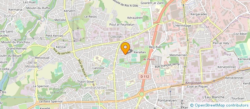localisation de l'entreprise MONSIEUR NICOLAS CAUDERAN à BREST