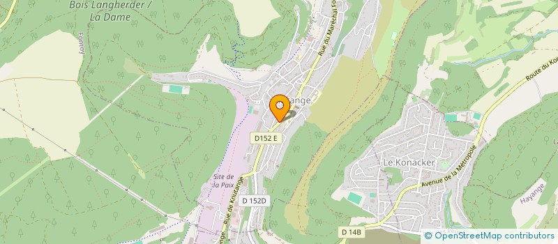 localisation de l'entreprise MONSIEUR NICOLAS CAUQUIL  ALGRANGE