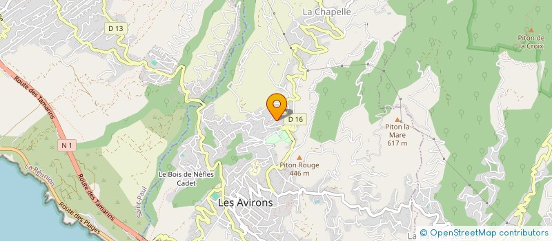 localisation de l'entreprise MONSIEUR NICOLAS CAUSSIN à LES AVIRONS