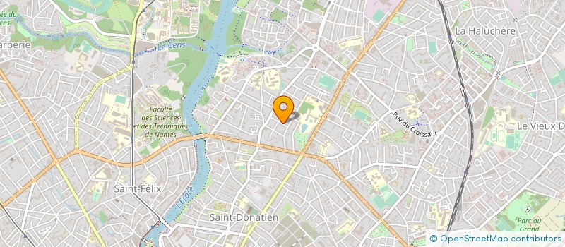 localisation de l'entreprise MONSIEUR NICOLAS CAZAJOUS  NANTES