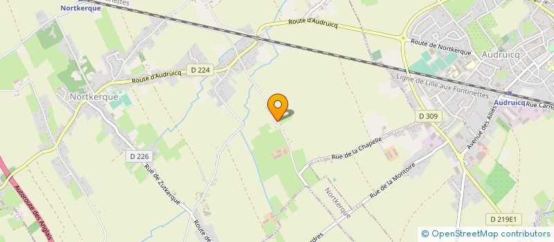 localisation de l'entreprise MONSIEUR NICOLAS CAZIN  NORTKERQUE