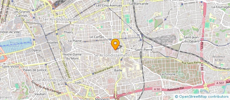 localisation de l'entreprise MONSIEUR NICOLAS CECCON à MARSEILLE